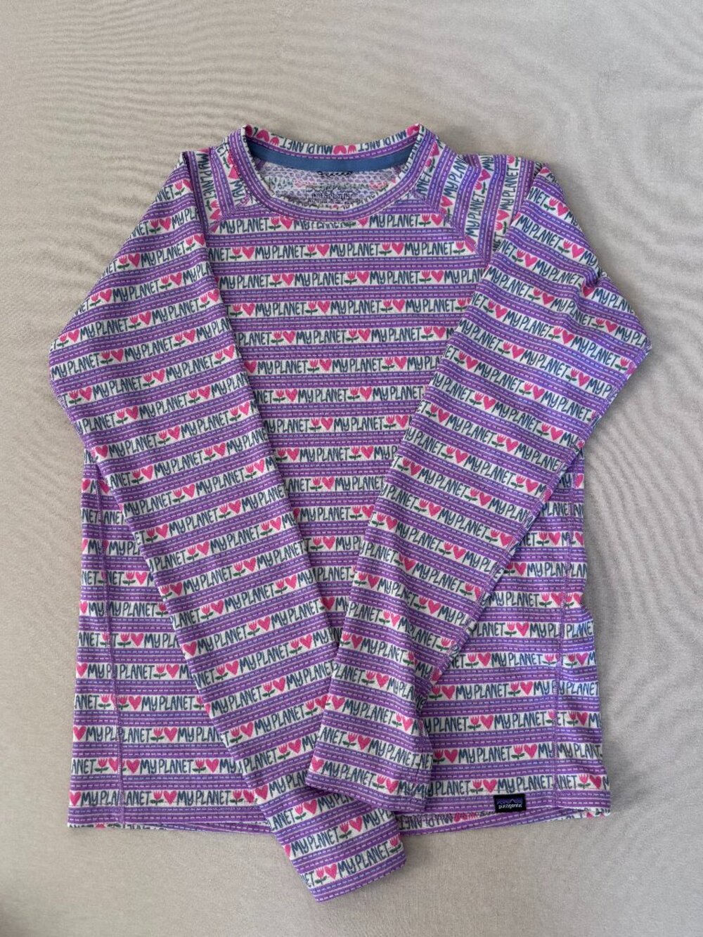 Patagonia Capilene Midweight Crew Top Print